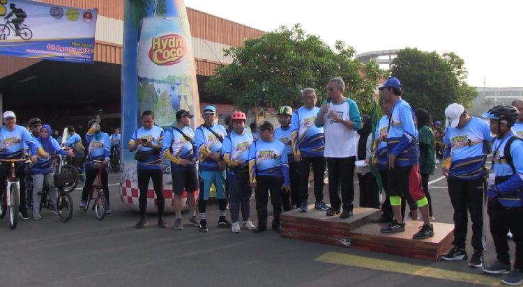 Ratusan Warga Tangerang Raya Ikuti Gowes Sang Pencerah PCM Serepong Utara