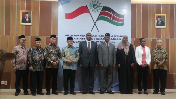Haedar Nashir Berikan Beasiswa dan Dua Sumur untuk Rakyat Kenya