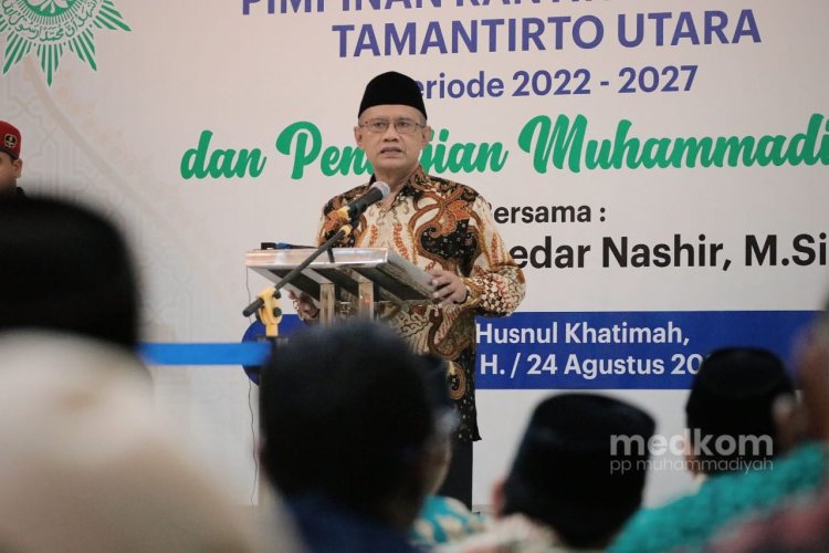 Haedar Nashir: Pengukuhan Pimpinan Muhammadiyah Harus Jadi Penguatan, Motivasi dan Pengabdian