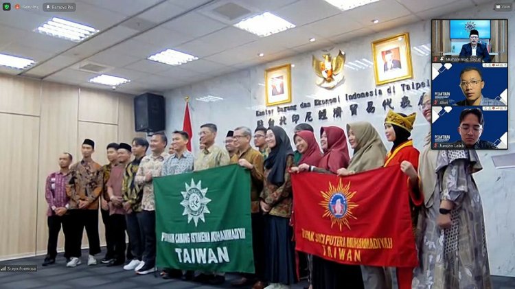 PCIM dan PCIA Taiwan Dilantik, Ini Pesan PP Muhammadiyah