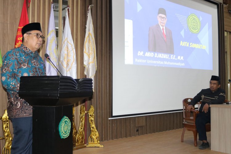 Rektor Abid Djazuli Dorong Dosen AIK Selalu Update Diri dan Ilmu untuk Kemajuan UM Palembang