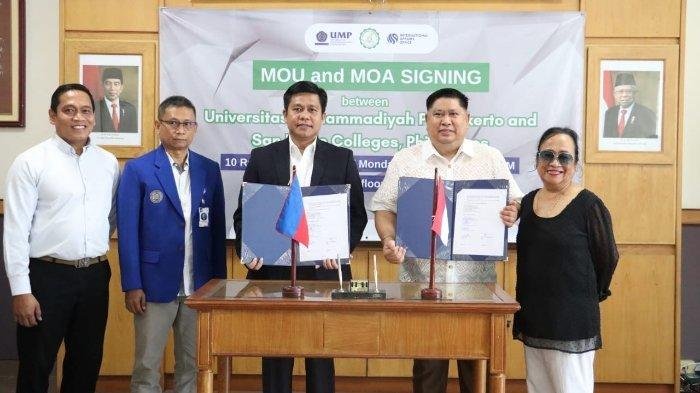 UMP Teken MoU dan MoA dengan San Pablo College Philippines