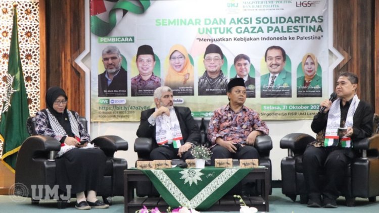 UMJ Gelar Seminar dan Aksi Solidaritas untuk Gaza Palestina