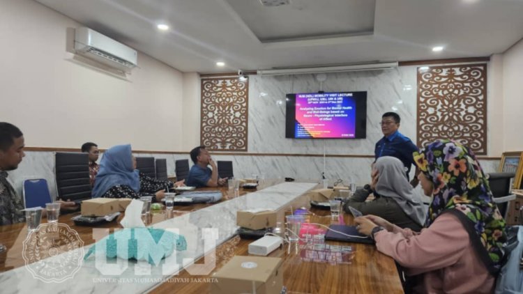 UMJ Terima Kunjungan Visitasi Akademik Islamic University Malaysia Bahas Kerja Sama Penelitian