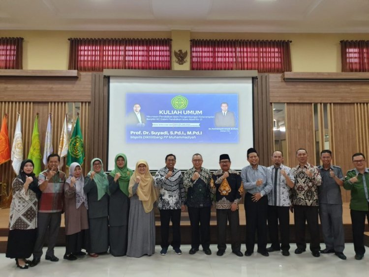 Fakultas Agama Islam UM Palembang Gelar Kuliah Umum Pendidikan Islam