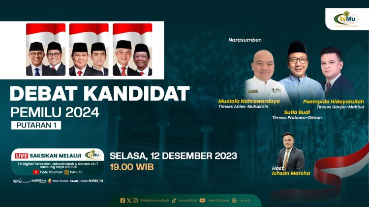 Jadwal Lengkap Debat Capres Cawapres 2023