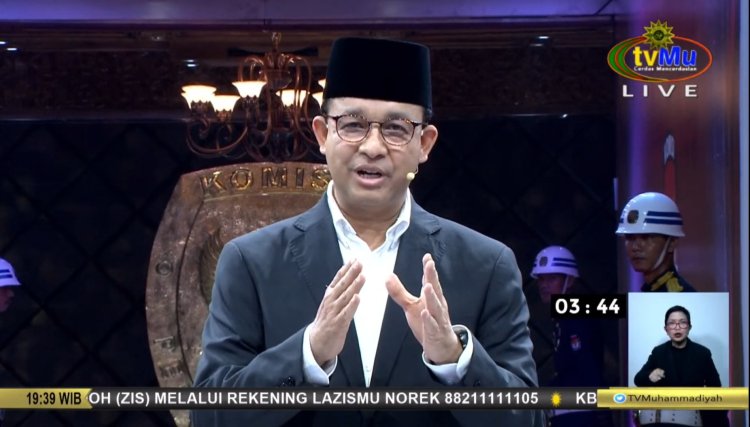 Anies Baswedan Cerita Kisah Mega Suryani Dewi di Debat Capres