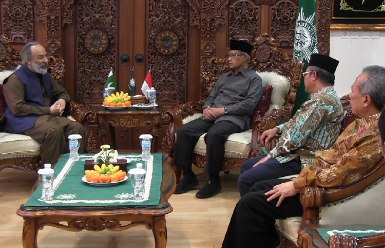 Haedar Nashir Terima Kunjungan Dubes Pakistan, Bahas Isu-isu dari Kedua Negara