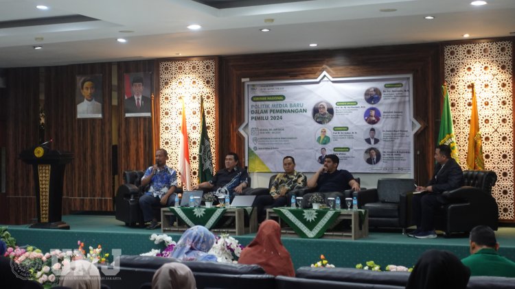 Magister Ilmu Komunikasi FISIP UMJ Gelar Seminar Nasional Bertajuk 'Politik Media Baru dalam Pemenangan Pemilu 2024'