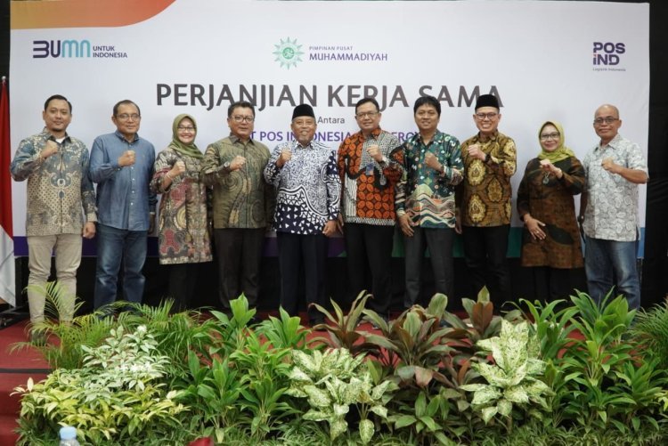 Muhammadiyah-Pos Indonesia Jalin Kerja Sama Terkait Pengelolaan Agen di Amal Usaha