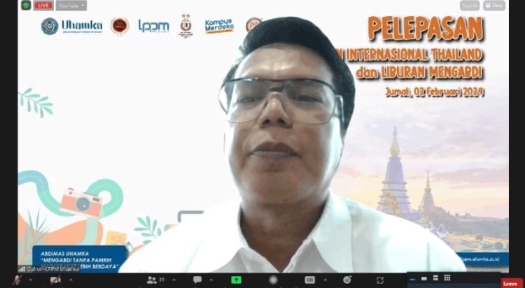 Uhamka Lepas Mahasiswa KKN Internasional ke Krabi Thailand dan Liburan Mengabdi 2024
