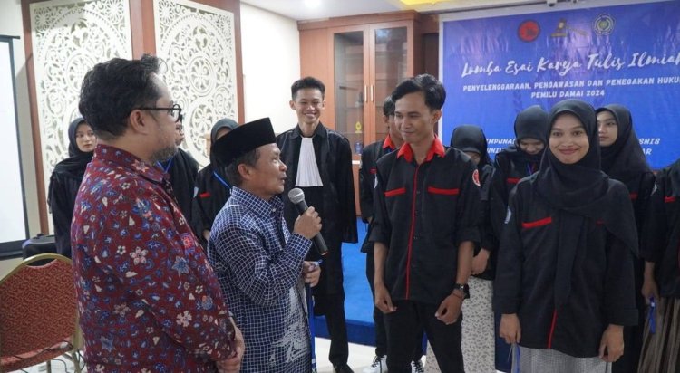 Himpunan Mahasiswa Hukum Bisnis Unismuh Makassar Gelar Pelantikan di Gedung Iqra