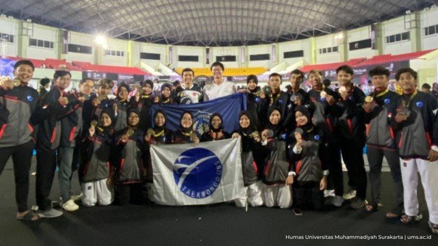 Tim Taekwondo UMS Boyong 22 Medali di Ajang Piala KONI Banten 2024