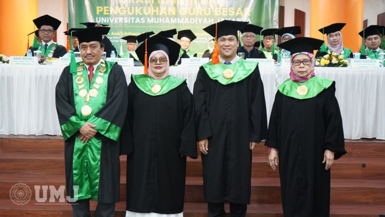 UMJ Kembali Kukuhkan Dua Guru Besar