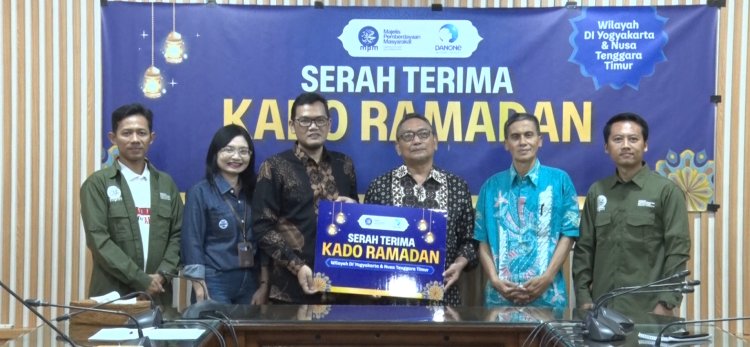 Majelis Pemberdayaan Masyarakat Terima Kado Ramadan dari Danone Indonesia