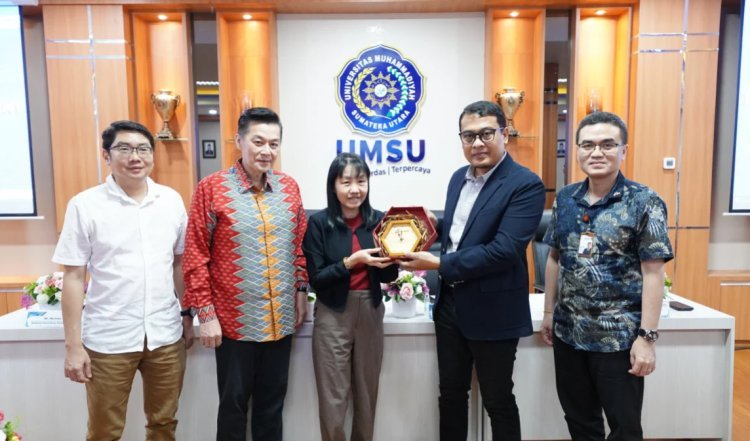 UMSU Terima Kunjungan Thai Board of Investment, Bahas Peluang Kerja Sama Internasional