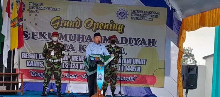 Hadiri Peresmian RS PKU Muhammadiyah Boja,  Agus Taufiqurrahman: Harus Memihak kepada Dhuafa