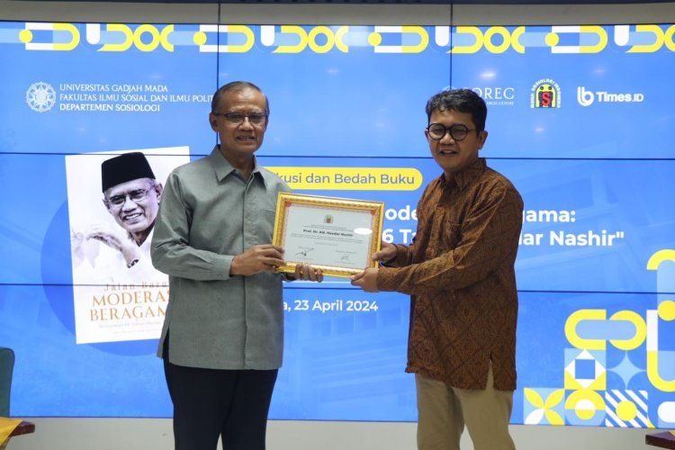 Haedar Nashir Dianugerahi Anggota Kehormatan Ikatan Sosiologi Indonesia