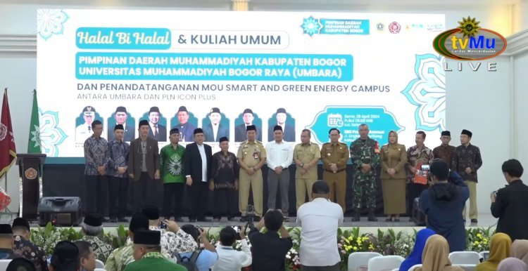 UMBARA Gelar Halalbihalal sekaligus Kuliah Umum dan Launching Green and Smart Campus