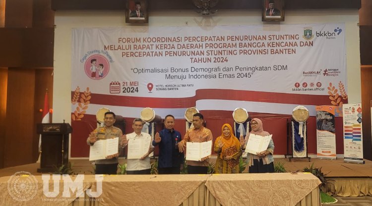 UMJ-BKKBN Banten Kerja Sama dalam Percepatan Penurunan Angka Stunting