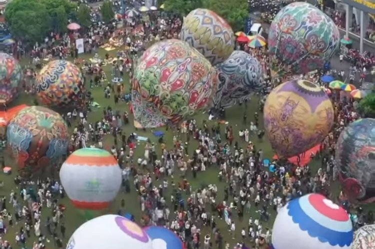 Berlangsung Meriah, UMP Gelar Festival Balon Udara