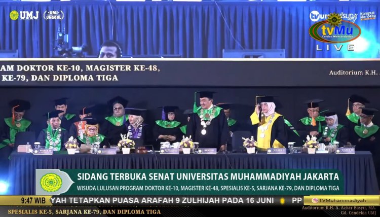 UMJ Kembali Wisuda 1.306 Lulusan