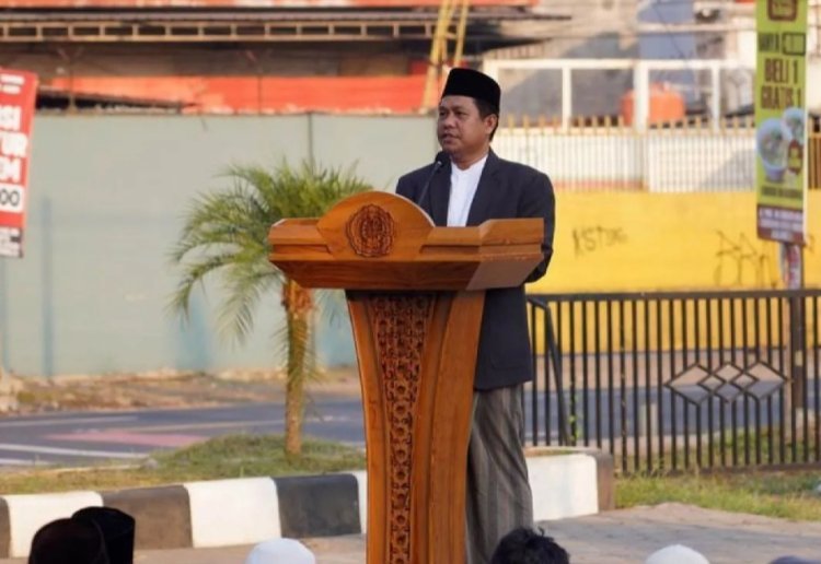 UMP Gelar Salat Iduladha 1445 H di Halaman Masjid At-Tadjiid, Rektor Jadi Khatib