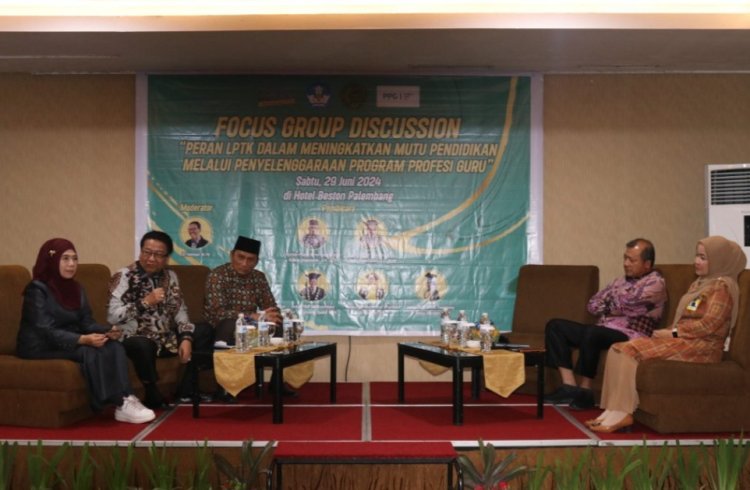 Program Profesi Guru UM Palembang Gelar FGD Bahas Peran LPTK dalam Meningkatan Mutu Pendidikan