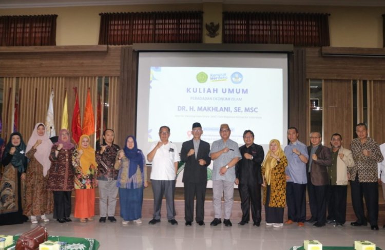 UM Palembang Gelar Kuliah Umum Ekonomi Islam Hadirkan Pemateri dari Islamic Development Bank