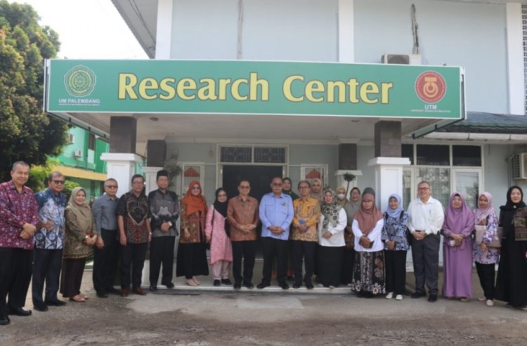 UM Palembang Resmikan Office Research Center