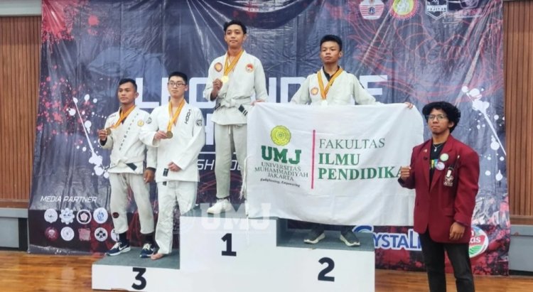 Mahasiswa UMJ Raih Juara 2 Jujitsu Tingkat Nasional