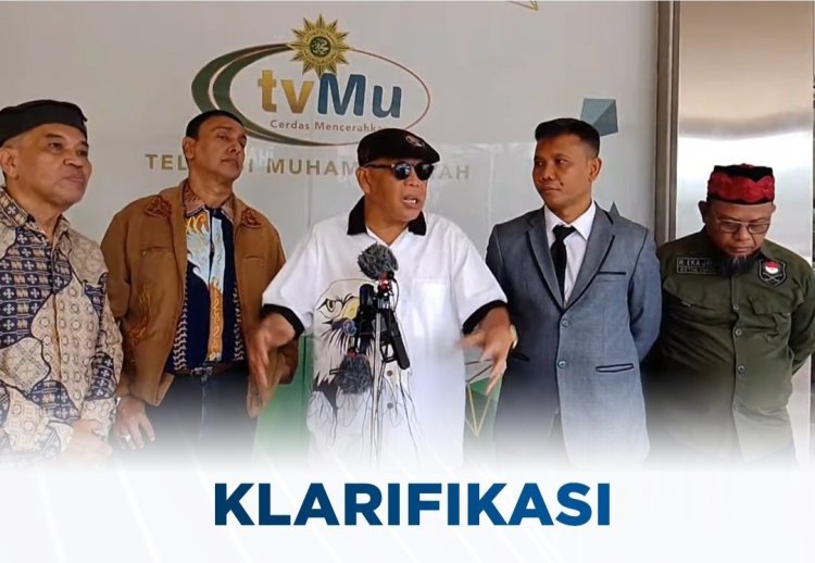 Klarifikasi tvMu terkait Beberapa Tokoh di Halaman Gedung Pusat Dakwah Muhammadiyah