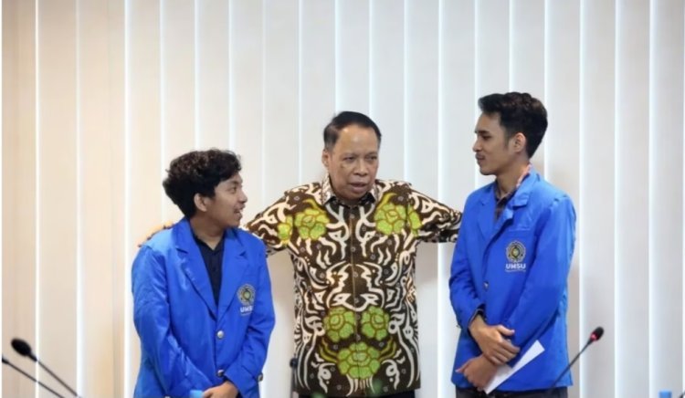 Rektor UMSU Lepas Dua Mahasiswa yang Lolos Program Indonesia International Student Mobility Awards 2024