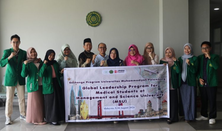 Enam Mahasiswa Fakultas Kedokteran UM Palembang Ikuti Global Mobility Program di MSU Malaysia