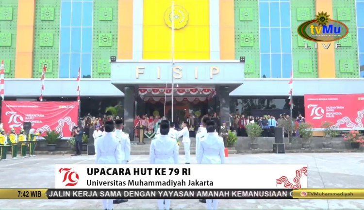 UMJ Gelar Upacara dan Lomba Peringatan HUT RI ke-79