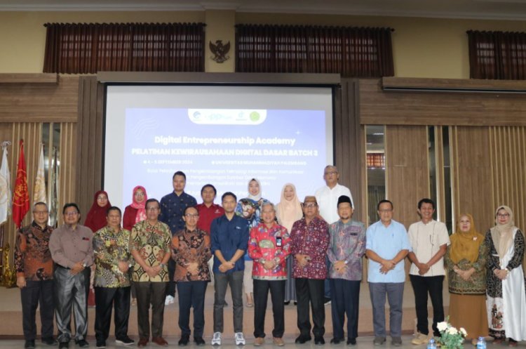 UM Palembang-BPPTIK Kominfo Gelar Pelatihan Digital Entrepreneurship Academy dan Program VSGA Batch 3