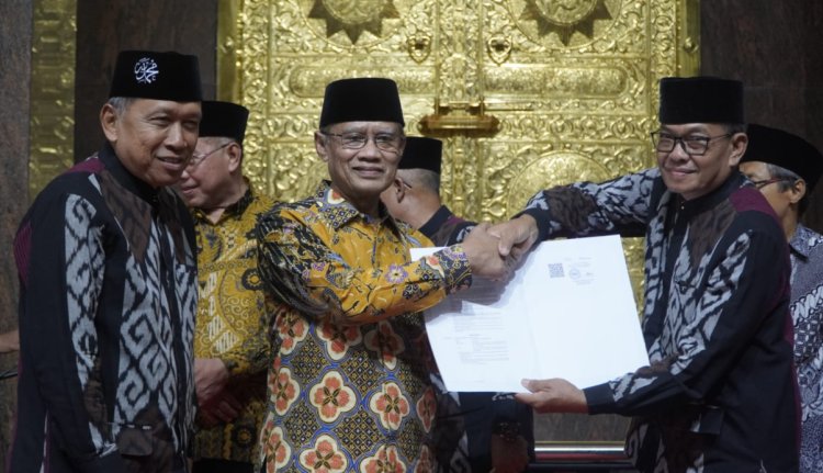 Haedar Nashir Resmikan Pengembangan Masjid Muhammadiyah Gunungsari Indah di Kota Surabaya