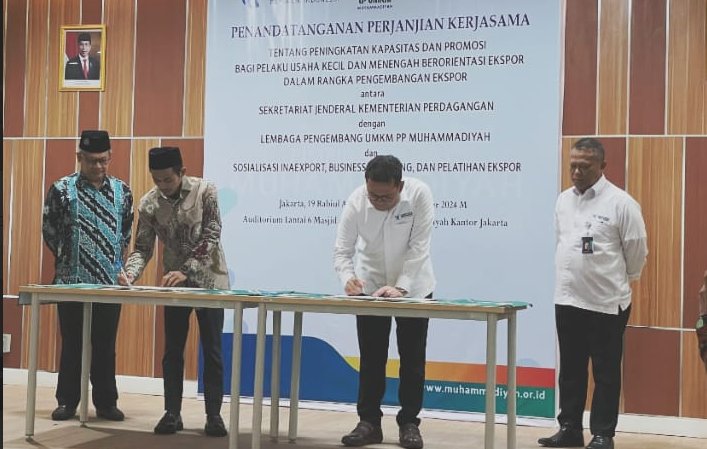 LP UMKM-UTM Jakarta Jalin Kerja Sama Pengembangan Ekspor dengan Kemendag