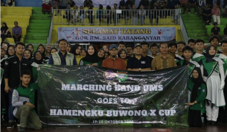 UMS Lepas Tim Marching Band Ikuti Hamengkubuwono Cup 2024