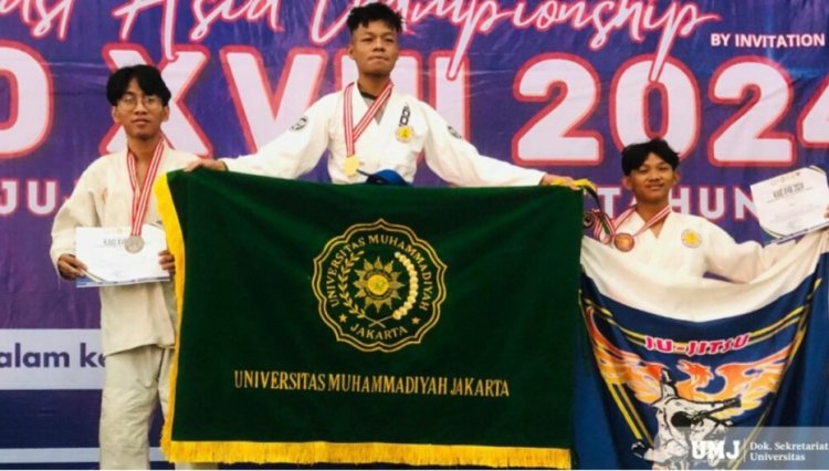 Mahasiswa UMJ Ini Raih Medali Emas dalam Kejuaraan Jujitsu se-Asia Tenggara