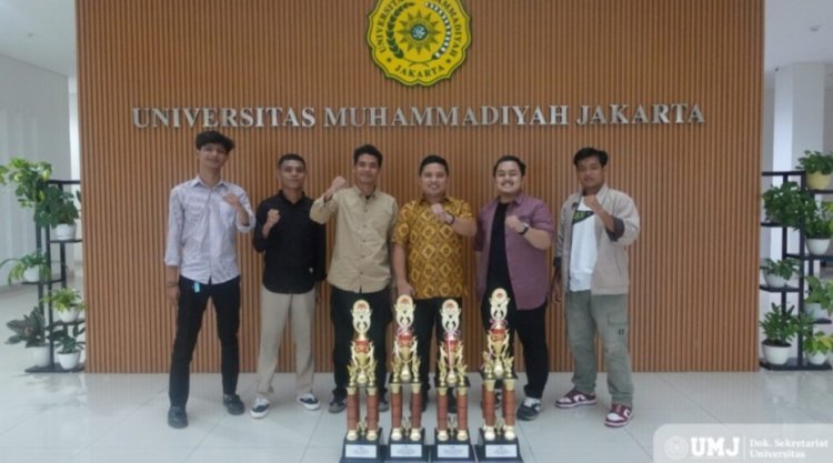 Mahasiswa UMJ Boyong Lima Piala dalam Ajang Festival Pemuda Indonesia