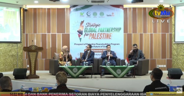 Lazismu Pusat Gelar Forum 'Strategic Global Partnership for Palestine'