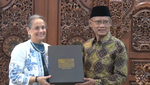 Haedar Nashir Terima Kunjungan Dubes Amerika Serikat Bahas Perdamaian Israel dan Palestina