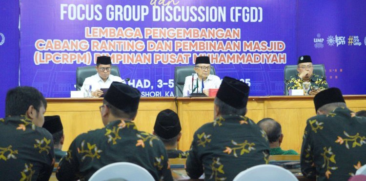 UMP Jadi Tuan Rumah Rakerpim dan FGD LPCRPM PP Muhammadiyah