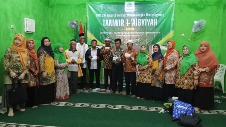 PWA DKI Jakarta Berikan Santunan kepada Lansia dan Dhuafa di Jakarta Utara