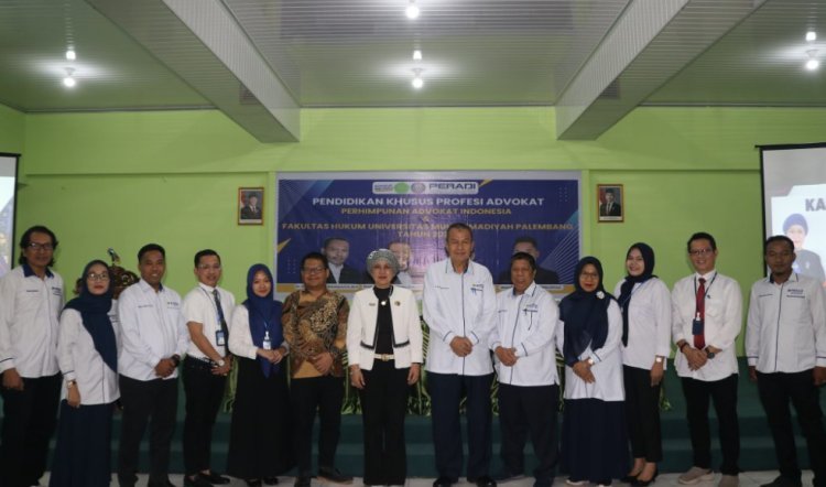 UM Palembang-DPN Peradi Selenggarakan Pendidikan Khusus Profesi Advokat Batch 15