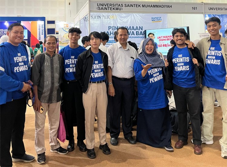 Booth Menarik Saintekmu di Pekan Perguruan Tinggi Jakarta ke-20