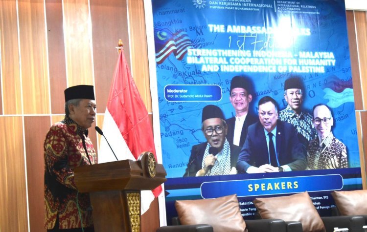 Gelar The Ambassador Talks, Muhammadiyah Ajak Kawal Isu Kemanusiaan Palestina