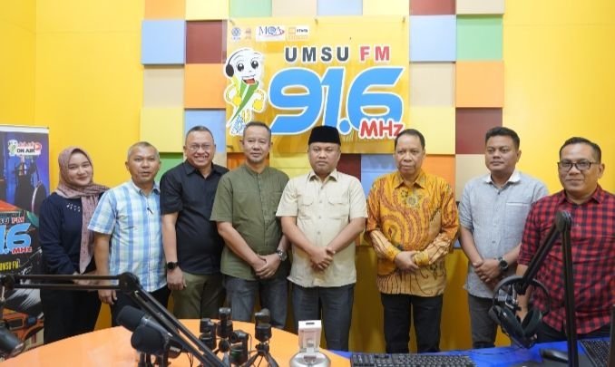 Rektor UMSU Terima Kunjungan Wakil Ketua Komisi XIII DPR RI Sugiat Santoso