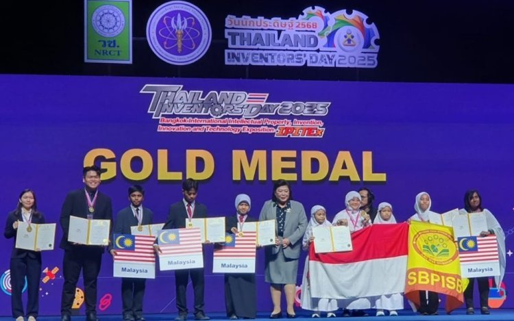 Kalahkan 45 Negara, Tim Robotika SD Muhammadiyah Ini Raih Medali Emas dalam Ajang International di Thailand